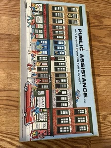 NEW 1980 Public Assistance Board Game - Unused, Complete - Controversial Classic - Picture 1 of 7