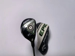 Callaway EPIC Super 3 Hybrid 18* AeroTech Steelfiber fc65 F2 Senior RH HC - Picture 1 of 11
