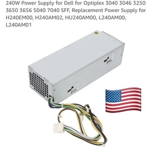 240W Power Supply Unit for Dell Optiplex 3040 3046 3650 3656 5040 7040 Quality - Picture 1 of 1