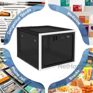 Kühlschrank Abschließbare Box Sicherheit Medizin Schloss Box für Lebensmittel DE - Bild 1 von 13