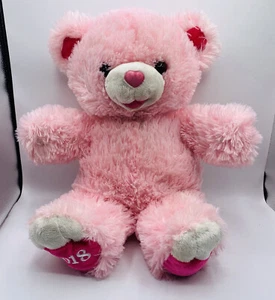 Dan Dee Sweetheart Teddy 2018 Pink 20” Large Fluffy Plush Bear - Picture 1 of 5