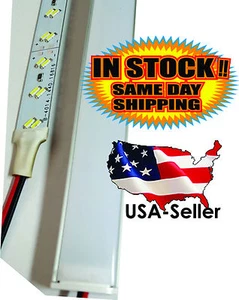 40inch 1m 12V 144 LED 2835 Aluminum Strip Under Cabinet Lights 28.8W - Picture 1 of 7