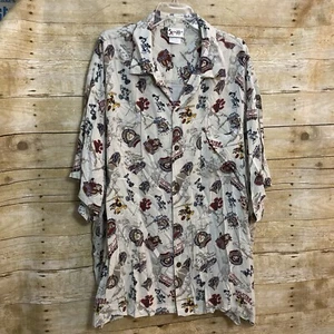 Disney World Herren Größe XXL Button Down Hemd Sport Fußball Pluto Mad Dogs - Bild 1 von 19