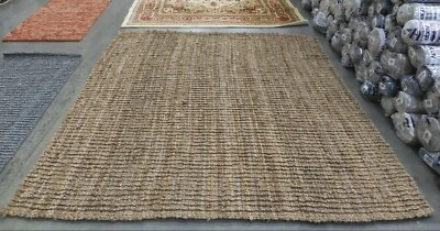 Alfombra NATURAL 8' X 8' Cuadrada Hilos Sueltos, Precio Reducido 1172622118 NF447A-8SQ Foto 1 de 4