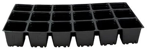 18 Cell Deep Insert - Seed Starting Tray - 1801 Large Growing Flats - 12 Count - Picture 1 of 4