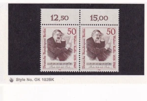 Berlin MNH ** 561 Walter Kollo pair - Picture 1 of 1