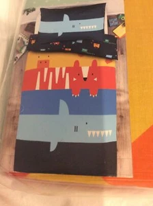 Next Bright Animal Stripe Reversible Single Bedset BNWT! - Picture 1 of 2