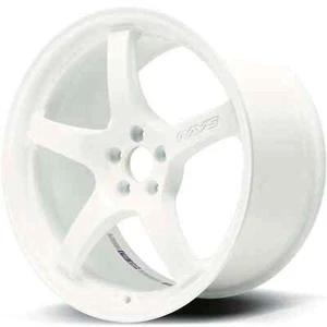 Rays Gram Lights 57CR 18X9.5 +38 5X100 Ceramic White Pearl Wheel - Picture 1 of 2