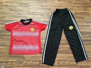 Lot of 2 Pcs Boys Size 6 Leicster City Football Club Logo: T-Shirt & Pants - Picture 1 of 6