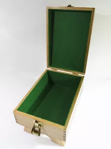 Vintage Solid Poplar Shoeshine Box — Repurposed & Refinished - Picture 1 of 9