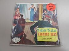 Sophie Tucker - Cabaret Days - Mercury Records EP-!-3009