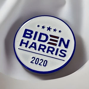 BIDEN HARRIS 2020 button campaign 1” Joe Kamala president Hat Pin Tie Tac NEW - Picture 1 of 7
