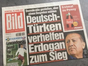 Bildzeitung BILD 18.04.2017 * Geschenk Geburtstag Christmas Weihnachten Hochzeit - Picture 1 of 1