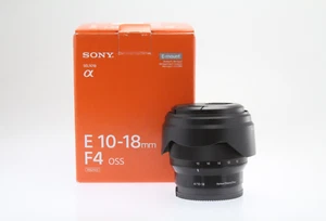 Sony E 10-18mm F4 OSS Lens for E Mount Cameras - Picture 1 of 8