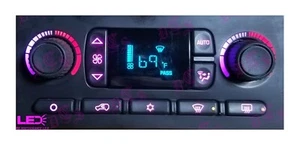 03-06 Pink DiY Led Upgrade Kit  Climate Control Silverado Sierra Escalade GM - Picture 1 of 24