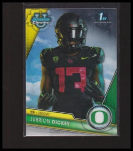 2023 Bowman University Chrome #105 Jurrion Dickey - Bild 1 von 2