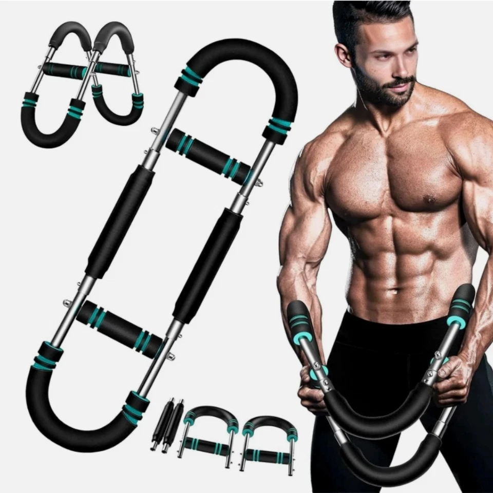 Shake Twister Arm Trainer, Twister Arm Exerciser Adjustable Chest Expander