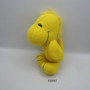 Snoopy Peanuts Woodstock C2207 Knitted Plush 7" Stuffed Toy Doll Japan - Picture 1 of 8