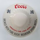 Coors Beer Ceramic Ashtray/Trinket Dish Collectible Rocky Mountain spring 