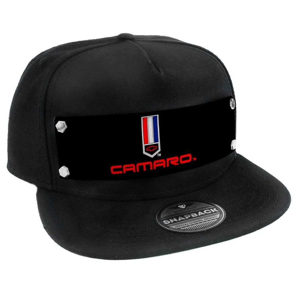 Gorra Camaro Badge2 Logo Negra Auto Coche Camionero Snapback Licencia Oficial Foto 1 de 1