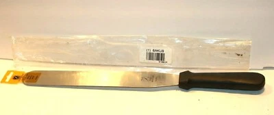 Mercer Culinary 10"" Stainless Steel Straight Spatula - Image 1 of 2