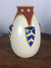 Vintage Belguim Art Deco Pottery Vase  #Wh-3