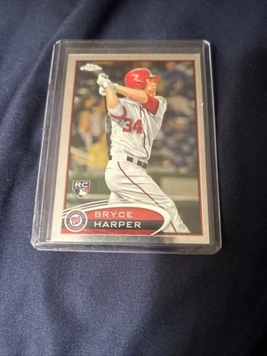 Topps Chrome 2012 - Bryce Harper #196 bateo (RC) Foto 1 de 2