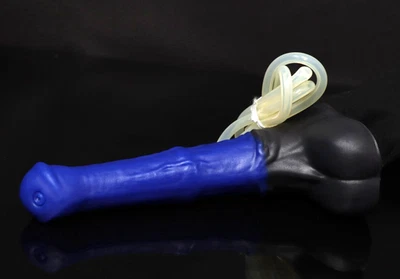 NEW Bad Dragon CHANCE UNFLARED Fantasy SMALL Silicone Dildo CUM TUBE SPLIT SOFT - Image 1 of 4