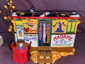 Dept 56 Costumes Halloween Village Madame M's Fortune Telling Shop (ToteZZZ) - Picture 1 of 13