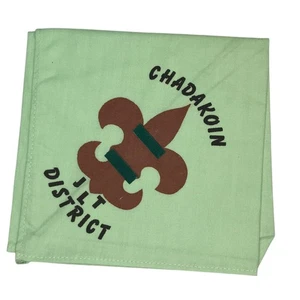Chadakion District JLT Neckerchief GRN Bdr (LB2968) - Picture 1 of 2