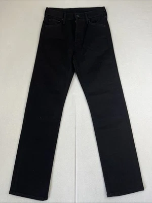 Pantalones de mezclilla al tobillo de tiro alto MOTHER The Tomcat en impresión duradera 26 negros Foto 1 de 4