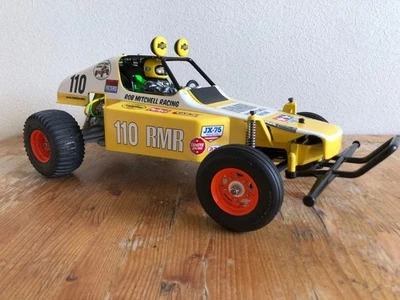 Tamiya mecha-less chassis Grasshopper body Buggy Champ radio-controlled car - Image 1 of 4