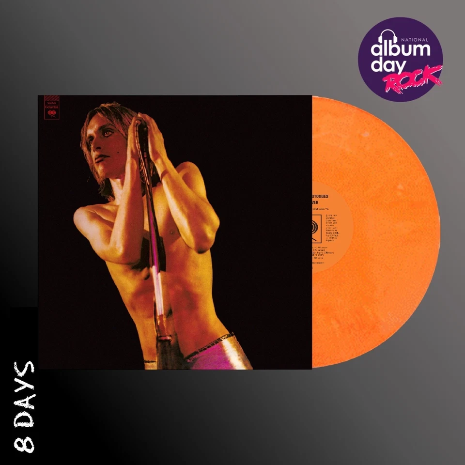 IGGY & The STOOGES - Raw Power - NEW ORANGE VINYL LP - NATIONAL ALBUM DAY EDITON - Image 1 of 1