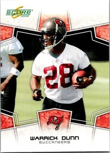 2008 Score #300 Warrick Dunn - Picture 1 of 2