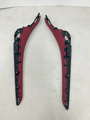 2015-2019 LEXUS RC-F FRONT LEFT RIGHT CENTER CONSOLE COVER PANEL SET LEATHER OEM - Image 1 of 4