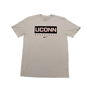 Camiseta de práctica blanca de baloncesto Nike usada Breanna Stewart UCONN (talla grande) - Imagen 1 de 3
