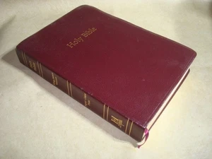 Holy Bible KJV Red Letter Super Giant Print Holman King James Burgundy 1998 Book - Picture 1 of 10