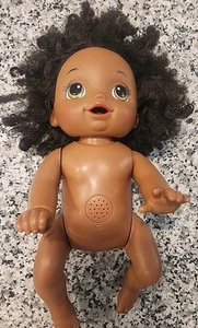 African American BABY ALIVE Krabbelpuppe Baby Go Bye-Bye getestet funktioniert! - Bild 1 von 5
