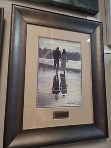 Steve Hanks - Living the Dream -Framed Lithograph - Hand Signed - NEW 21"x27"OD. - Picture 1 of 8