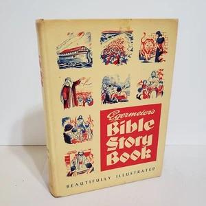 Egermeier's Bible Story Book Complete Narration From Genesis to Revelation 1963 - Foto 1 di 14