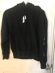2019 BILLIE EILISH Black Lash Tour BLOHSH 2-Sided HOODIE Pullover ADULT sz S EUC - Picture 1 of 12