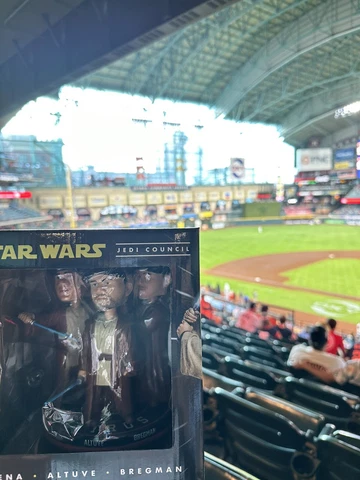 HOUSTON ASTROS STAR WARS JEDI COUNCIL 2023 BOBBLEHEAD 6-13-23 SGA THEME Cover
