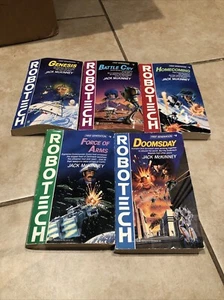 Robotech: 1st Generation by Jack McKinney. Books #1-3 #5-6 Science Fiction Paper - Picture 1 of 24