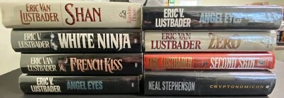 Nice lot of 7 Eric Van Lustbader Books + 1 Neal Stephenson Criptonomicon ALL FE - Image 1 of 3