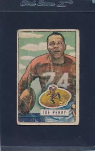 1951 Bowman #105 Joe Perry 49ers Fair 51B1-40615-2 - Picture 1 of 1