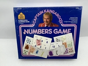 1987 Captain Kangaroo's Numbers game! Factory sealed! New! - Picture 1 of 2