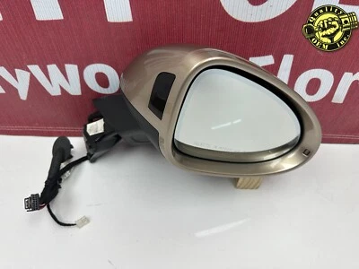 Espejo retrovisor puerta lateral derecha Porsche Macan 2015-2023 con punto ciego dorado OEM Foto 1 de 4