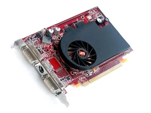 HP AMD ATI Radeon X1600XT 256MB PCI-e x16 DVI 419206-001 419543-001 - Picture 1 of 1