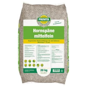 Provita® Hornspäne mittelfein 20 kg Kulturendünger Pflanzendünger - Bild 1 von 2
