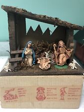 Unique Italian Vintage Presepio Nativity Set Attic Find